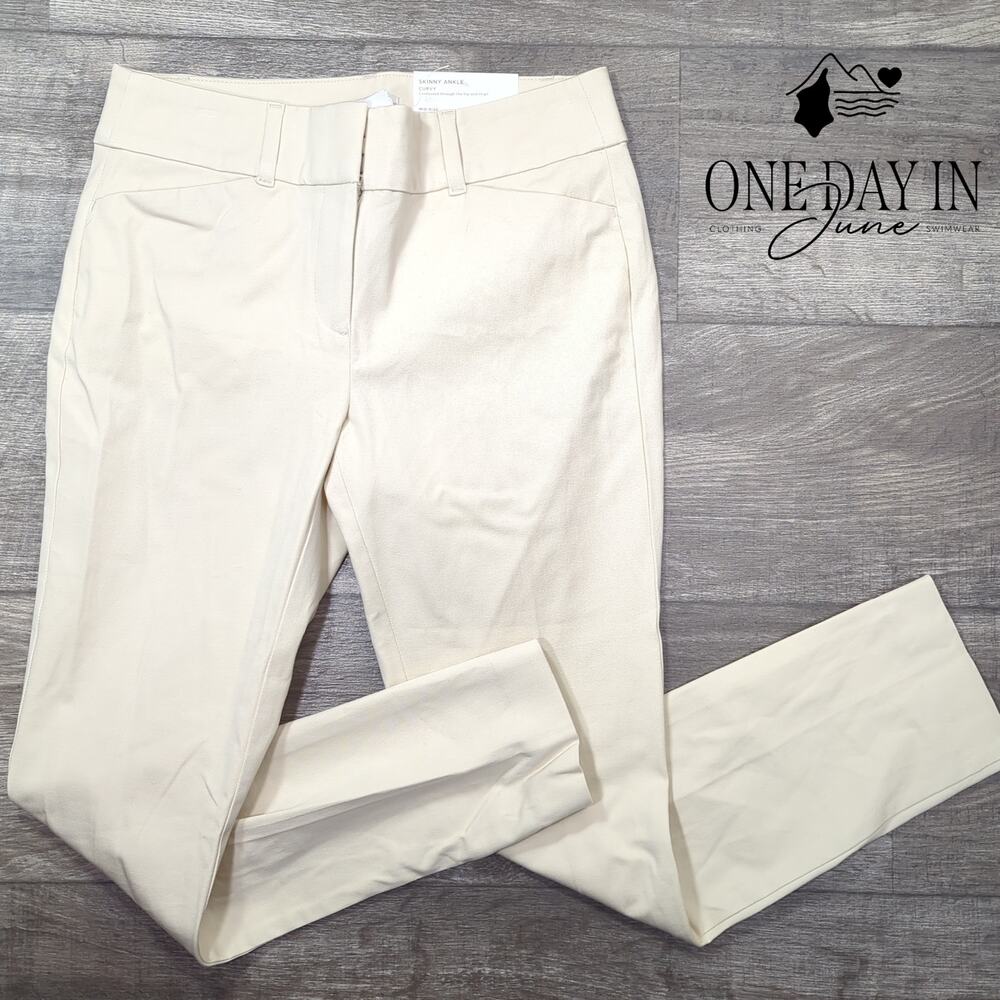 Loft Skinny Curvy Ankle Pants Size 2